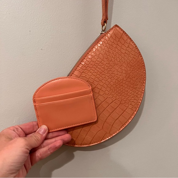 a new day Handbags - a new day Faux Alligator Clutch & Card Holder